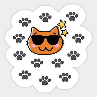 CAT Sticker